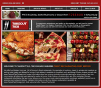 Takeout Taxi Chicago's Website